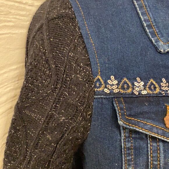 NWT Desigual Women's Chaq_bluefly denim jacket - Picture 10 of 15